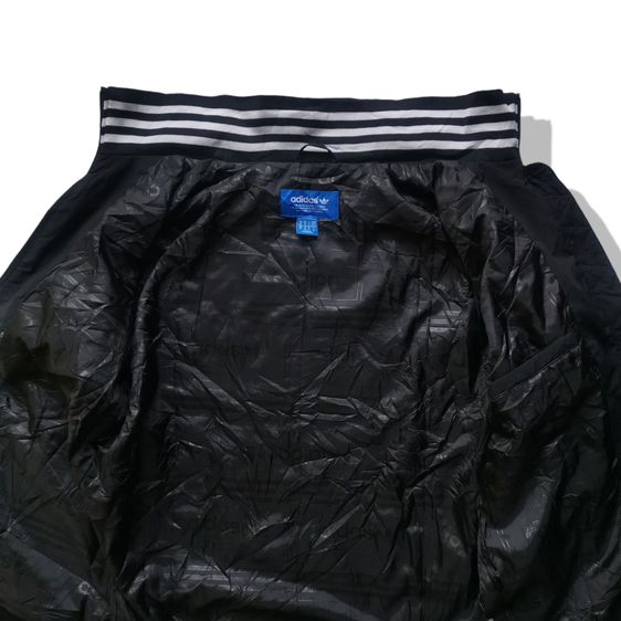 adidas Black Full Zipper Jacket รอบอก 45”  รูปที่ 4