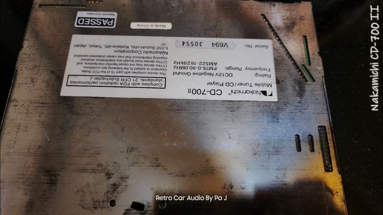 Nakamichi CD-700 II รูปที่ 4