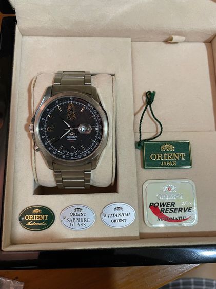 นาฬิกา Orient รุ่น Limited Edition ฉลองครบ 6 รอบ รัชกาลที่ 9 พร้อมใบรับรอง, คู่มือการใช้งาน และกล่องบรรจุครบถ้วน รูปที่ 2
