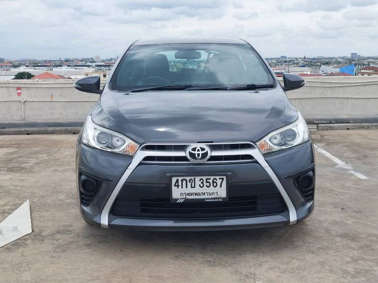 Toyota Yaris 2014 1.2 G Sedan เบนซิน ไม่ติดแก๊ส เกียร์อัตโนมัติ ดำ รูปที่ 2