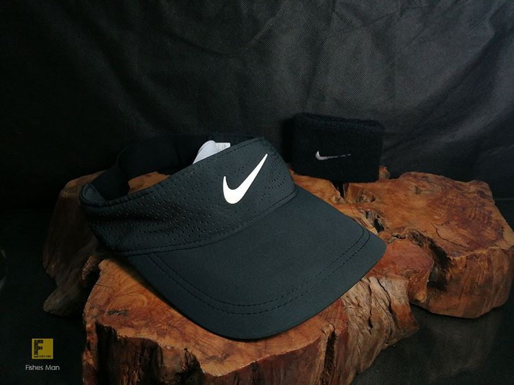 หมวกเปิดหัว Nike Just Do It  รุ่น DRI FIT สีดำ หมวกมือสอง หมวกไนกี้ หมวกกีฬา รูปที่ 2