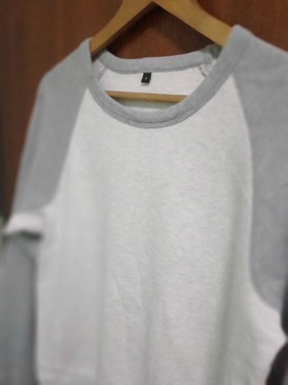 Muji sweater ไซส์ S ผ้าไม่หนา อก 36 ยาว 24:แขนยาว 27นิ้ว  ใส่1-2 ครั้ง สภาพดี  รูปที่ 9
