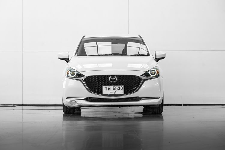 Mazda Mazda 2 2020 1.3 Sedan เบนซิน ไม่ติดแก๊ส เกียร์อัตโนมัติ ขาว รูปที่ 3