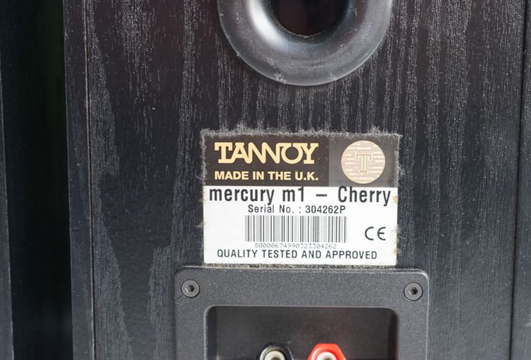 ลำโพง Tannoy mercury m1 -Cherry Made in UK เสียงดีมีตำหนิ อ่านนิด รูปที่ 10