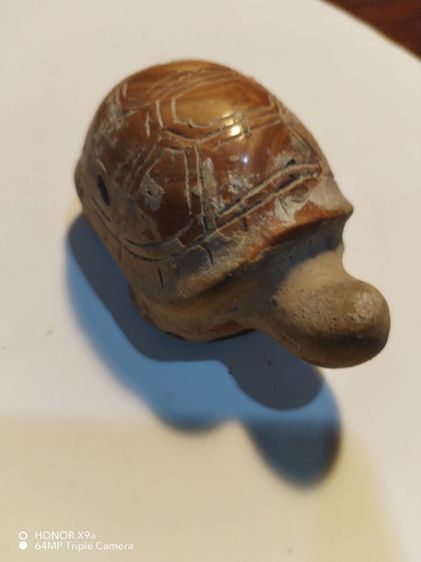 พญาเต่าเรือน​ ขนาดบูชา3นิ้ว​ เก่าแท้ รูปที่ 2