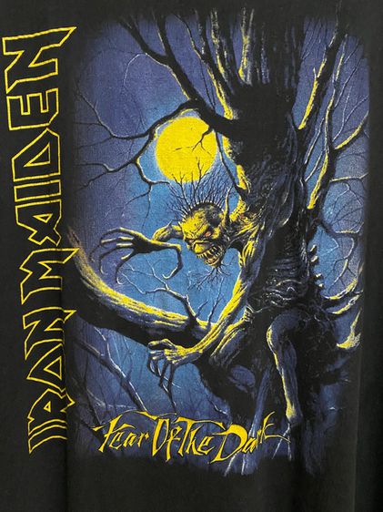 Iron Maiden ยุโรป 90s เสื้อวง วินเทจ รูปที่ 2