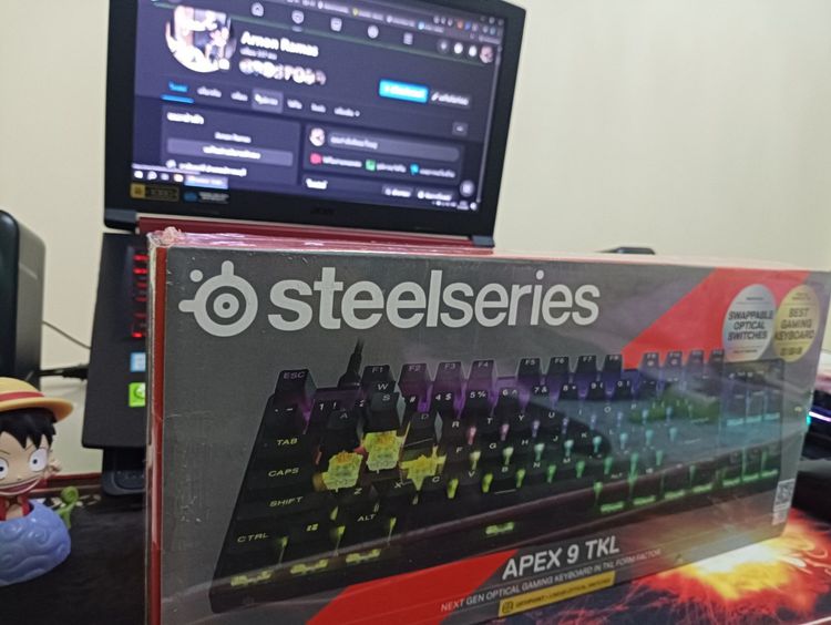 คีย์บอร์ด SteelSeries Apex 9 TKL Mechanical Gaming Keyboard รูปที่ 6