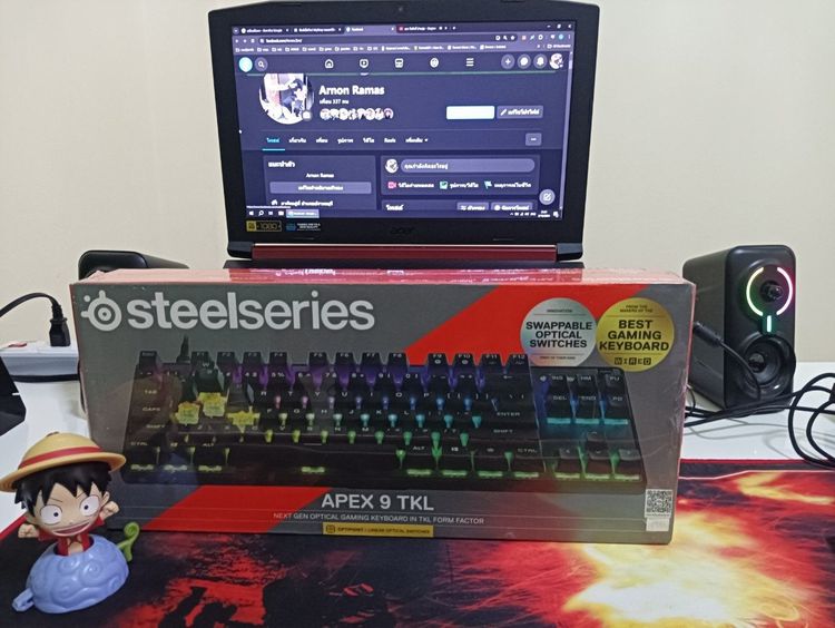 คีย์บอร์ด SteelSeries Apex 9 TKL Mechanical Gaming Keyboard รูปที่ 1
