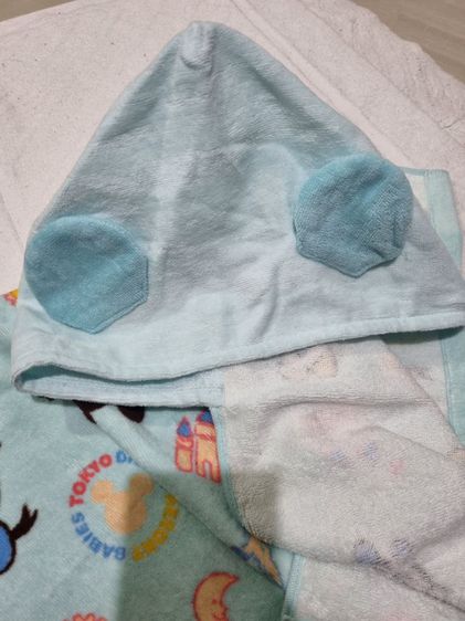เสื้อคลุมอาบน้ำแบบมีหมวก hood towel baby รูปที่ 8