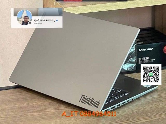 Lenovo ThinkBook 14 IML Core i7-10510U RAM16GB SSD512GB Win 11 Pro คีย์ไฟ สินค้ามือสอง ประกันศูนย์ Onsite  รูปที่ 7