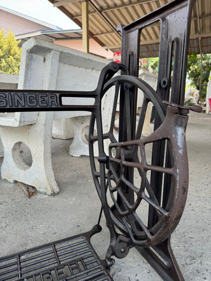 ขาจักร SINGER วงล้อใหญ่  รูปที่ 2