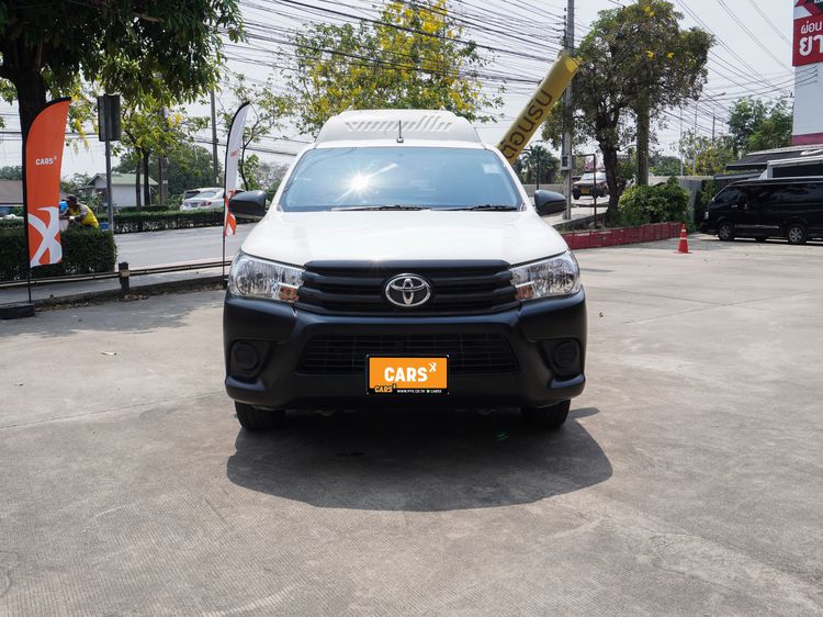 Toyota Hilux Revo 2018 2.4 J Pickup ดีเซล ไม่ติดแก๊ส เกียร์ธรรมดา ขาว รูปที่ 2