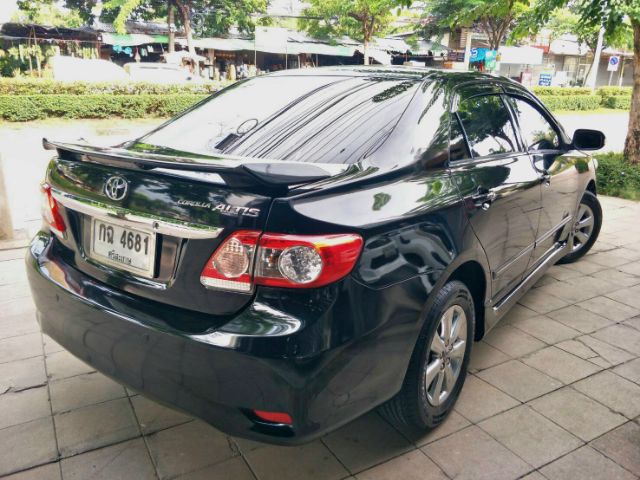 Toyota Altis 2013 1.8 E Sedan เบนซิน ไม่ติดแก๊ส เกียร์อัตโนมัติ ดำ รูปที่ 4