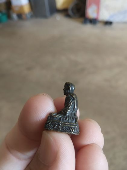 พระเนื้อทองเหลืองพิมพ์เล็ก(พระรูปหล่อพระหลวงพ่อผ่อง(เตชปัญโญ)(วัดราษฎร์เจริญ)(จังหวัดนครสวรรค์)(พระเกจิ))พระบ้านพระเครื่องรางของมงคล รูปที่ 15