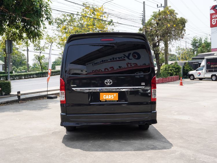 Toyota Ventury 2019 3.0 V Van ดีเซล ไม่ติดแก๊ส เกียร์อัตโนมัติ ดำ รูปที่ 4