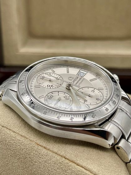 ⌚️Omega Speedmaster Date Chronograph silver dial Ref.3513.30 รูปที่ 5