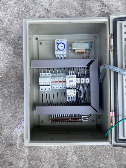 ตู้คอนโทรล-Control panel-ตู้ควบคุมมอเตอร์ ตั้งเวลา รูปที่ 2