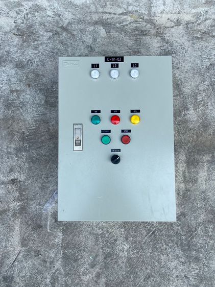 ตู้คอนโทรล-Control panel-ตู้ควบคุมมอเตอร์ ตั้งเวลา รูปที่ 4