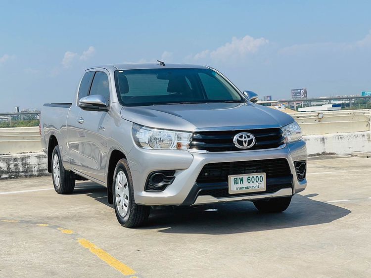 Toyota Hilux Revo 2018 2.4 J Plus Pickup ดีเซล ไม่ติดแก๊ส เกียร์อัตโนมัติ เทา รูปที่ 3