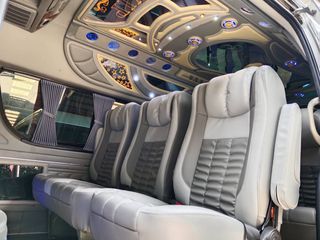 2014 รถตู้ มือสอง toyota hiace commuter แต่งสวย ทีวีไฟฟ้า vip 9 ที่นั่ง ดีเซล เครื่อง 3000 เกียร์ธรรมดา สีเทา รถสวย เจ้าของขายเอง