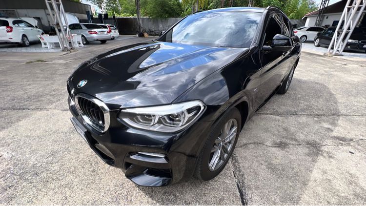 BMW X4 2019 2.0 xDrive20d M Sport 4WD Utility-car ดีเซล ไม่ติดแก๊ส เกียร์อัตโนมัติ ดำ รูปที่ 3