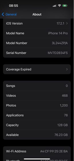iPhone 14pro 128 space gray รูปที่ 2