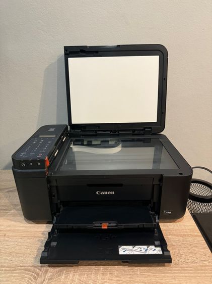 CANON PIXMA E480 INKJET ALL-IN-ONE ระบบอิงค์เจ็ท 4 in 1 (Print Copy Scan Fax) PRINTER (ปริ้นเตอร์ไร้สาย) รูปที่ 2