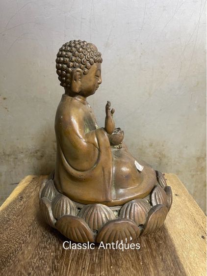 กระถางกำยาน พระยูไรทองเหลืองA54 รูปที่ 5