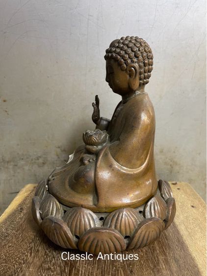 กระถางกำยาน พระยูไรทองเหลืองA54 รูปที่ 6