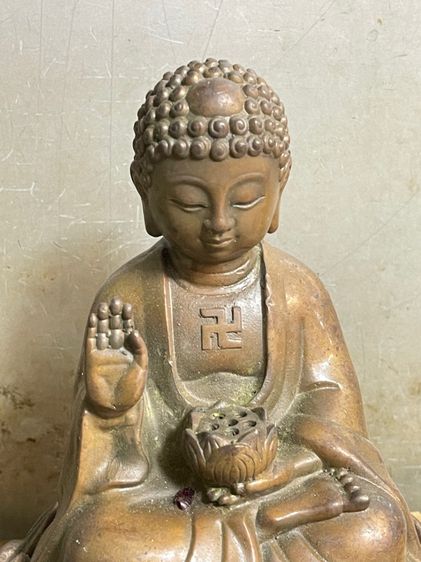 กระถางกำยาน พระยูไรทองเหลืองA54 รูปที่ 3