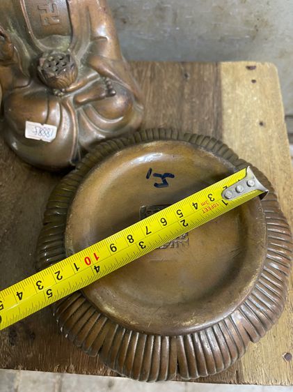 กระถางกำยาน พระยูไรทองเหลืองA54 รูปที่ 14