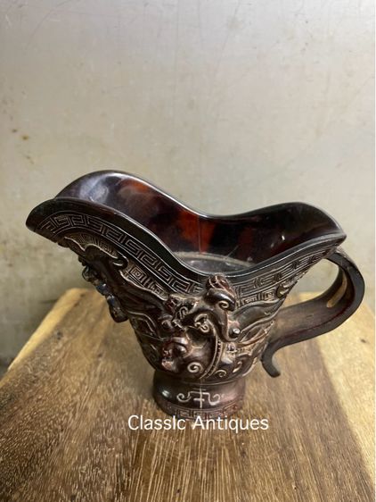 จอก งานแกะสลักสะสม รูปที่ 2