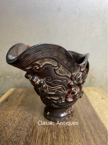 จอก งานแกะสลักสะสม รูปที่ 3