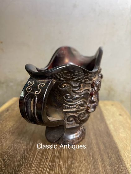 จอก งานแกะสลักสะสม รูปที่ 6