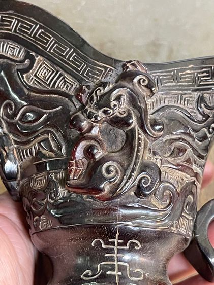 จอก งานแกะสลักสะสม รูปที่ 9