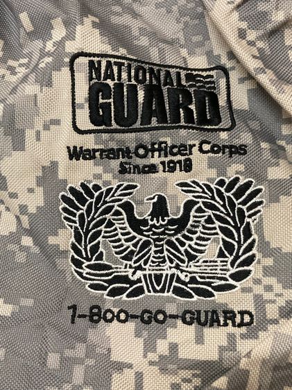 กระเป๋าใส่หมวกนักบินลายพรางดิจิตอลเวกเตอร์ ของกองกำลังป้องกันตนเอง USA Military Pilot Helmet Bag National Guard รูปที่ 2