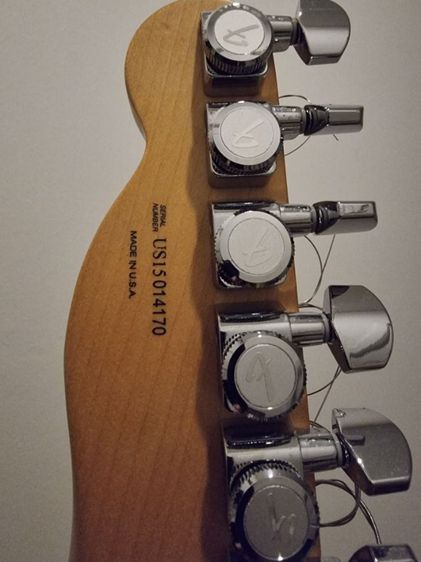Fender Telecaster AM DLX ASH USA แท้ พร้อม hardcase รูปที่ 7
