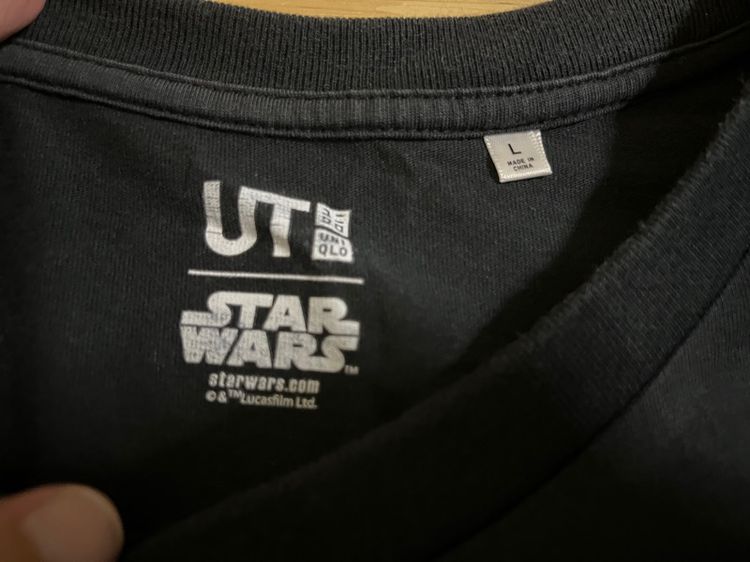 เสื้อยืด แบรนด์ Uniqlo x star wars Size L รูปที่ 3
