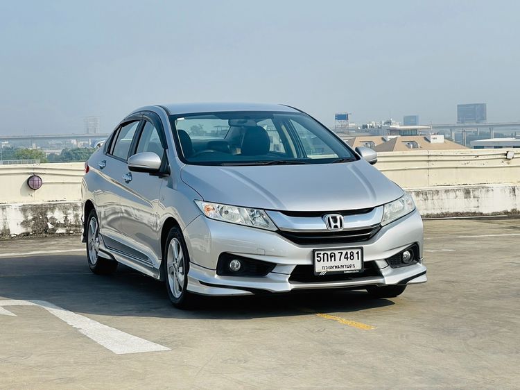 Honda City 2016 1.5 V Plus i-VTEC Sedan เบนซิน ไม่ติดแก๊ส เกียร์อัตโนมัติ เทา รูปที่ 3