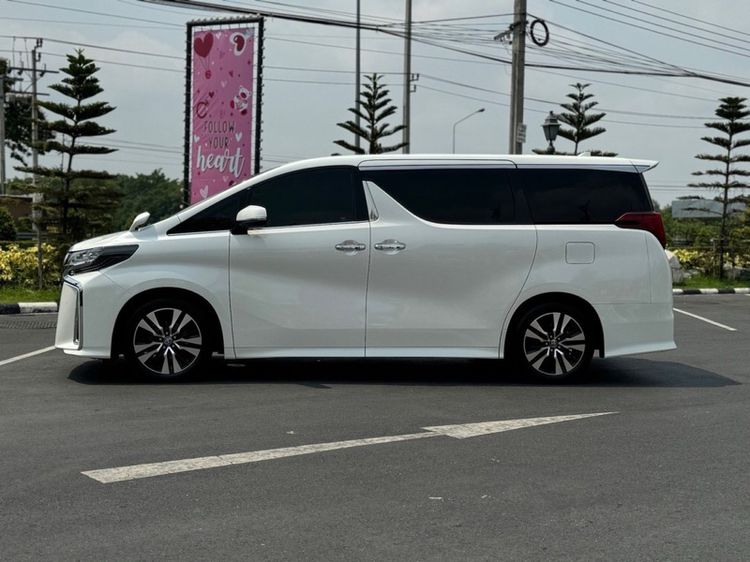 Toyota Alphard 2021 2.4 SC Van เบนซิน ไม่ติดแก๊ส เกียร์อัตโนมัติ ขาว รูปที่ 4