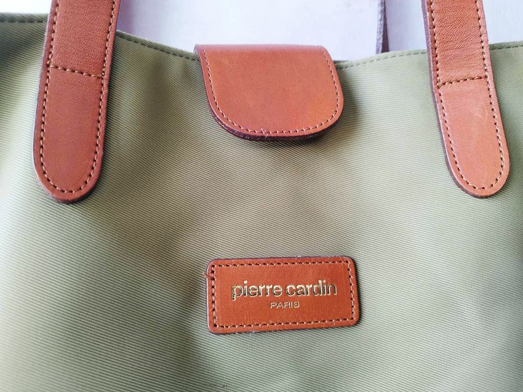 กระเป๋าสะพายข้าง Pierre Cardin Paris มือสองของแท้ นำเข้าจากญี่ปุ่น รูปที่ 5