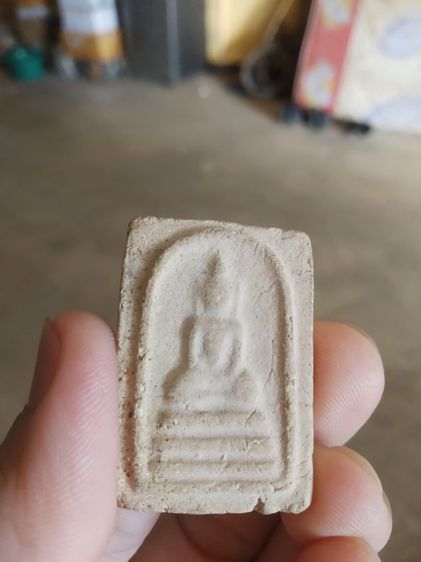 พระเนื้อว่านผสมผง(พระพิมพ์พระสมเด็จหลังยันต์มีอักษร(ง.ก.ส)(ไม่ทราบพระเกจิที่สร้าง))พระบ้านพระเครื่องรางของมงคล รูปที่ 4