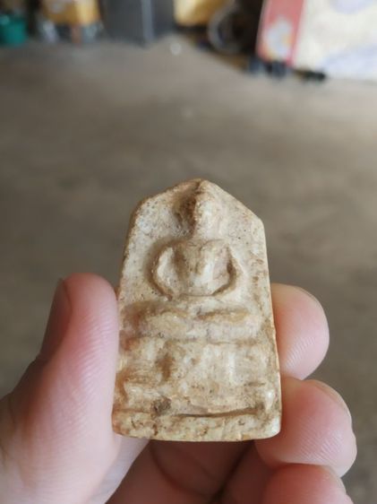 พระเนื้อผง(พระกรุวัดสามปลื้มฐานผ้าทิพย์พิมพ์ห้าเหลี่ยม(วัดจักรพรรดิราชาวาสมหาวิหาร)(จังหวัดกรุงเทพฯ))พระกรุพระเครื่องรางของมงคล รูปที่ 5