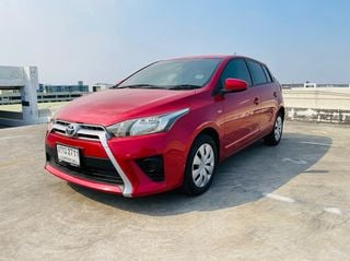 Toyota Yaris 1.2 E  ซื้อรถผ่านไลน์ รับฟรีบัตรเติมน้ำมัน K01468
