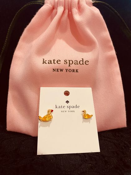 ต่างหู Kate Spade แท้ Kate Spade New York Love You, Mom Duck Asymmetrical Studs รูปที่ 2