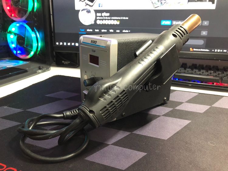 เครื่องเป่าลมร้อน 858D ระบบดิจิตอ รูปที่ 4