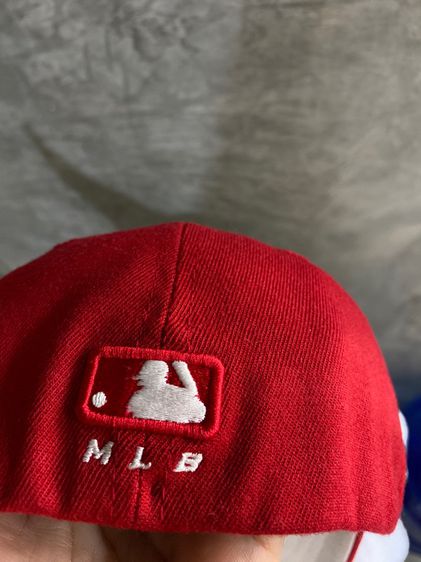 ส่งเร็ว หมวก MLB แท้ ปักSox  สภาพดีมาก ไซส์ xs-s รูปที่ 6