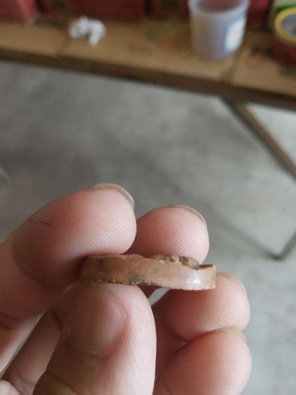 พระเนื้อผงรูปทรงไข่(พระรูปเหมือนพระหลวงพ่อแปลกหลังยันต์เฑาะว์(วัดลำน้ำ)(จังหวัดราชบุรี))พระบ้านพระเครื่องรางของมงคล รูปที่ 15