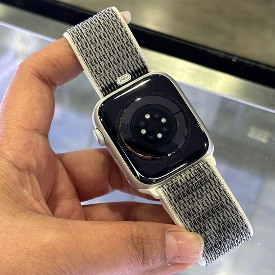 Apple Watch Series8 GPS 45mm. อลูมิเนียม สี Silver เครื่องศูนย์ สภาพสวยมากๆ ประกันศูนย์ยาวมากๆ ครบยกกล่อง🥰🥰 รูปที่ 5