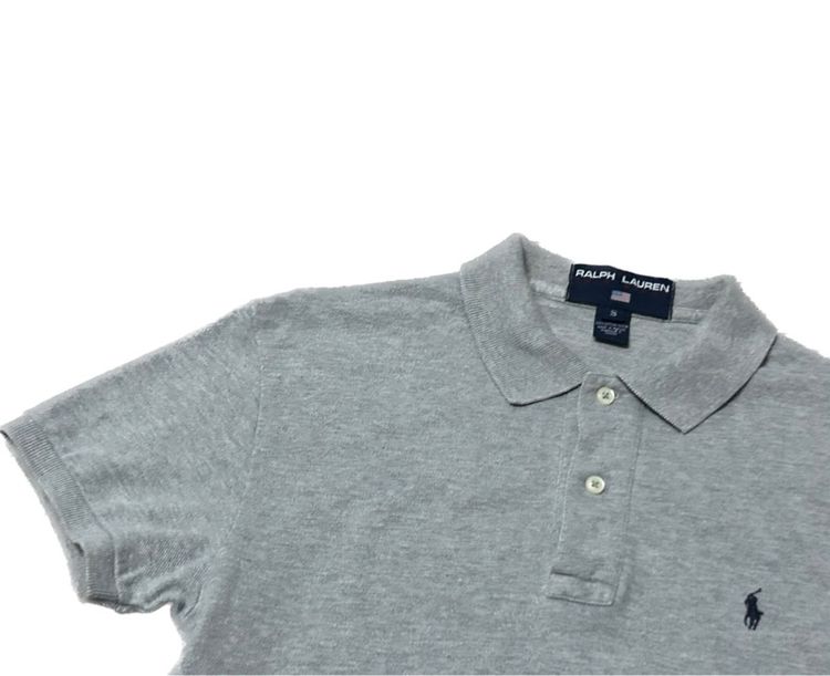 Polo Sport “Ralph Lauren” Grey Polo Shirt รูปที่ 3